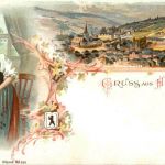 Gruss aus Herisau - Litho