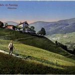 Grida mit Dorf Malix ob Passugg