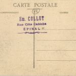 Epinal - Chute mortelle du Caporal Aviateur d Autroche