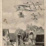 Der fliegende Land Briefträger