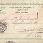Souvenir de Port Said - Litho 1898