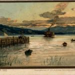 Starnberger See - sign Diemer - Litho