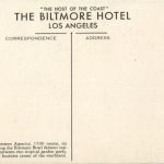 Los Angeles - The Biltmore Hotel