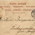 Souvenir de Fribourg 1893