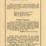 Stein im Toggenburg - Bitte um Bausteine