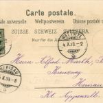 Gruss aus Wattwil - Litho
