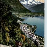 Territet et funiculaire - Zahnradbahn