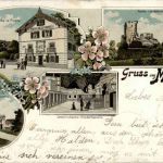 Gruss aus Mariastein - Litho