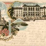 Gruss aus Schaffhausen - Litho