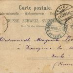 Gruss aus Heustrichbad - Litho