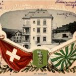 St. Gallen - Prägekarte