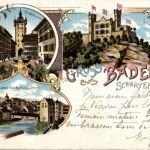 Gruss aus Baden - Litho