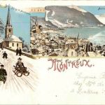 Montreux - Litho mit Glitter