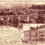 Bern - Souvenir de la Fete federale 1899 - Litho