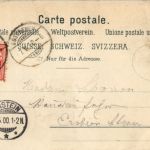 Gruss vom gotthard - Litho