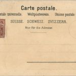 Gruss aus dem Gletschergarten Luzern - Litho