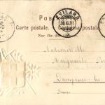 Bienne - Technikum - Prägekarte - Litho