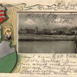 Morges - Prägekarte - Litho