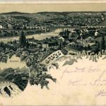 Gruss aus Schaffhausen - Litho