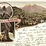 Gruss aus Ragaz - Litho