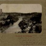 Souvenir de Fribourg - Prägekarte