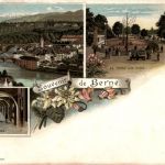 Souvenir de Berne - Litho