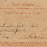 souvenir de Geneve Exposition Nationale 1896