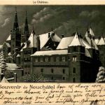 Souvenir de Neuchatel - Litho