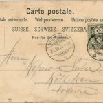 Souvenir de Morges - Litho