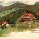 Langenbruck - Sanatorium Erzenberg - Litho
