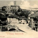 Fribourg - Partie de la ville