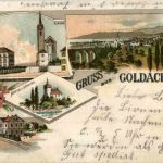 Gruss aus Goldach - Litho