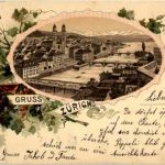 Gruss aus Zürich - Litho