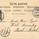 Gruss aus Zürich - Litho