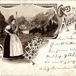 Gruss aus dem Appenzeller Land Litho