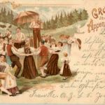Gruss aus dem Appenzellerland - Litho