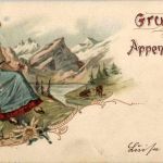 Gruss aus dem Appenzellerland - Litho