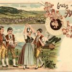 Gruss aus Appenzell- Sonderstempel Rückseite