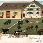 Gruss aus Appenzell Land - Sonderstempel Rückseite
