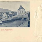 Gruss aus Appenzell - Sonderstempel Rückseite