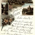 Gruss aus Heiden - Litho