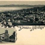 Gruss aus Heiden - Litho