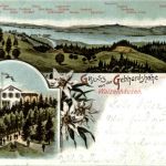 Gruss von der Gebhardshöhe - Walzenhausen - Litho