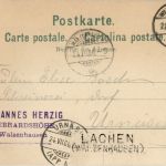 Gruss von der Gebhardshöhe - Walzenhausen - Litho