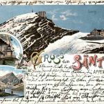 Gruss vom Säntis - Litho