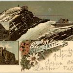 Gruss vom Säntis - Litho