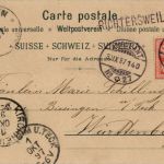 Gruss aus Zürich - Litho 1897