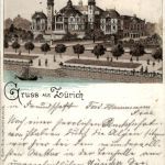 Gruss aus Zürich - Litho 1896