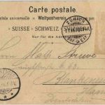 Gruss aus Zürich - Litho 1896