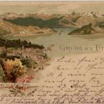 Gruss aus Vitznau - Litho